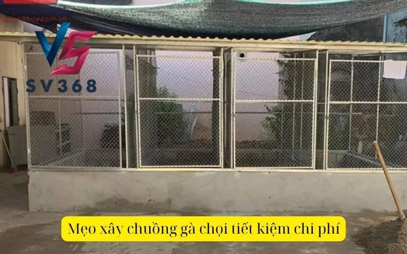 Các mô hình chuồng gà chọi phổ biến